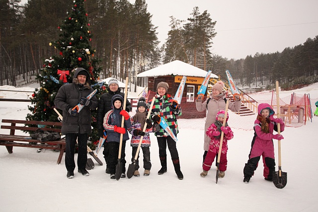 Конкурс снежных фигур Кулига-парк